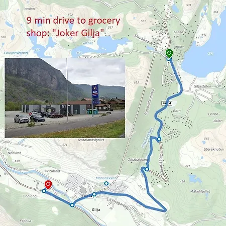 Mountain Between Pulpit Rock And Kjerag Nyaraló *