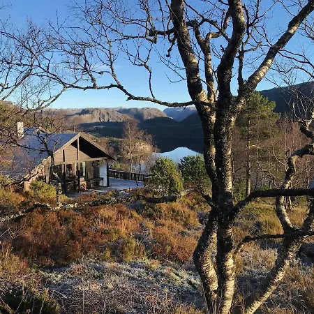 Mountain Between Pulpit Rock And Kjerag *