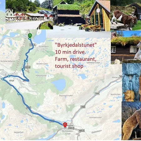 בית נופש Mountain Between Pulpit Rock And Kjerag Frafjord