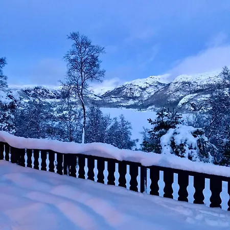 Mountain Between Pulpit Rock And Kjerag *