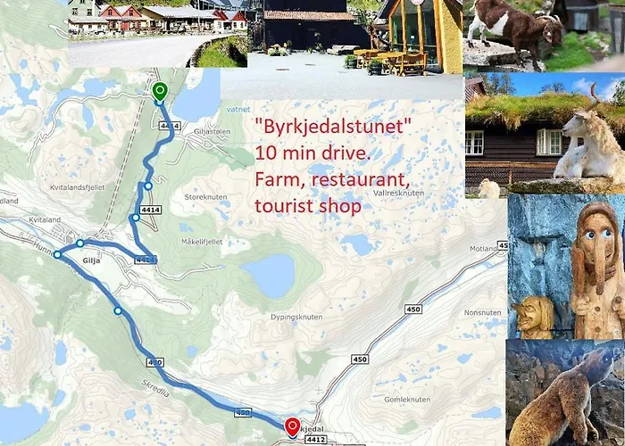 Feriehus Mountain Between Pulpit Rock And Kjerag Frafjord